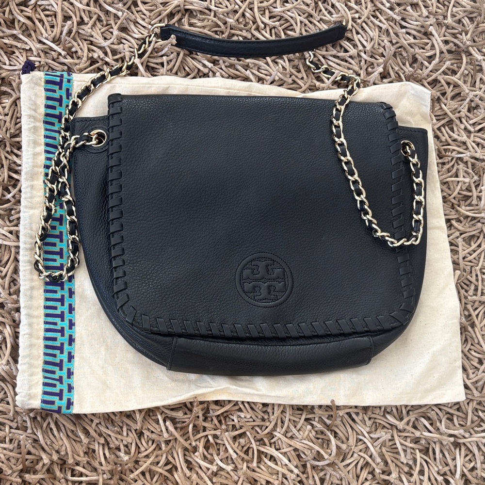 TORY BURCH MARION SMALL FLAP SHOULDER BAG